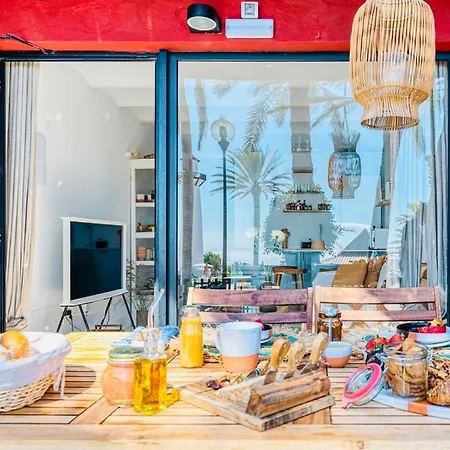 公寓 Pharus Retro New Heated Pool 马斯帕洛马斯